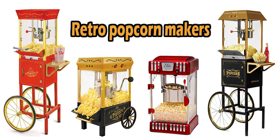 7 best retro popcorn machines for the perfect man cave - Retro Setup